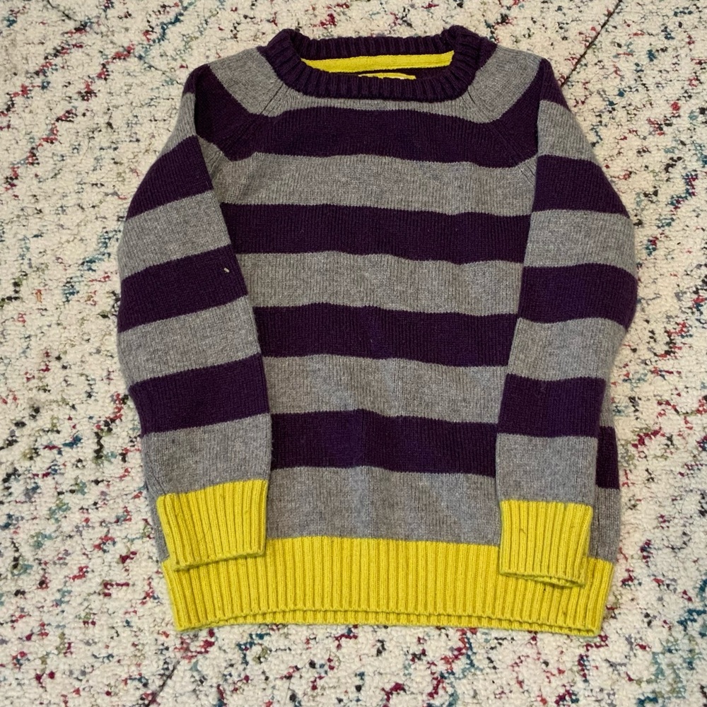 Mini Boden Boys wool striped sweater